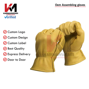 Working Gloves Heavy Duty Work Gloves Durable Grip Anti <b>Slip</b> Safety Gloves for Industrial Use OEM Bulk - Product Image 6
