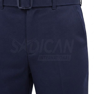 Uniforme de sécurité personnalisé pour agents de sécurité, avec poches utilitaires, tissu polyester/coton durable, poignets ajustables, design professionnel sur mesure - Product Image 6