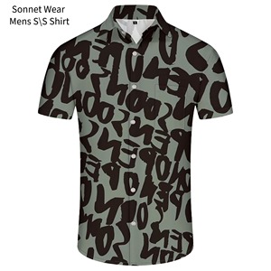 Polo de manga corta con estampado AOP para hombre - Product Image 6