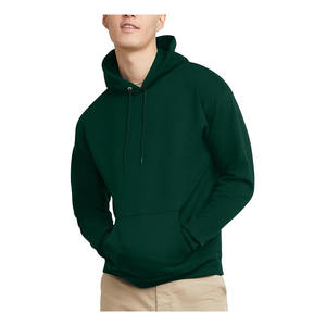 Sudadera con Capucha Color Borgoña para Hombre, Sudadera de Color Sólido con Logotipo Personalizado - Product Image 1