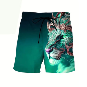 Custom Logo Eco-Friendly 100% Cotton Regular Fit <b>Men</b> Summer Sublimation <b>Shirt</b> <b>Shorts</b> <b>Set</b> with <b>Short</b> Sleeve T-<b>Shirt</b> <b>and</b> <b>Shorts</b> - Product Image 4