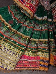 ชุดเดรสชาวอัฟกันคูชี คุณภาพดีที่สุด ขายส่ง ชุดเดรสอินเดียแบบดั้งเดิม บันจารา ปักลายลูกไม้ตกแต่ง ชุดแต่งงานสั่งทำพิเศษสำหรับผู้หญิง - Product Image 4