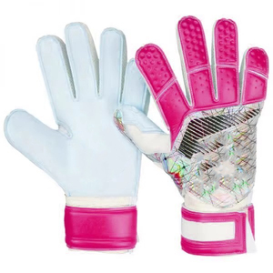 Professional Rubber Soccer Goalkeeper Gloves with Finger Protection Breathable & Non-Slip for Outdoor Use - Product Image 5