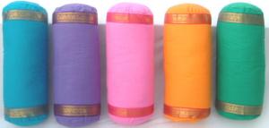 เบาะโยคะผ้าแคนวาสสีส้มขาว ซักได้ ใช้สำหรับโยคะ พิลาทิส ผ่อนคลาย ทนทาน คุณภาพสูง สำหรับผู้ใหญ่  ขั้นต่ำในการสั่งซื้อน้อย ลดราคา - Product Image 2