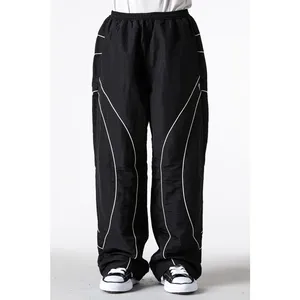 Conjunto Deportivo Reflectante para Hombre, Chaqueta Cortavientos Negra, Personalizable con Logotipo, de Poliéster Impermeable, Ecológico y Ligero, con Cierre - Product Image 2