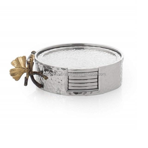 Posavasos de piedra de aluminio personalizado Juego de aluminio Posavasos de metal y utensilios de cocina y restaurantes - Product Image 1