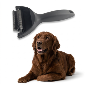 Peines Profesionales de Acero Inoxidable y Plástico para Mascotas, Diseño Simple para Eliminar Nudos en Perros y Gatos, Venta Caliente 2026 - Product Image 5