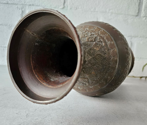 Wholesale Best Quality Aluminium metal Flower Pot Traditional Floor <b>Vase</b> for Dining Room Hotel Restaurant Office Party <b>Decor</b> - Product Image 3