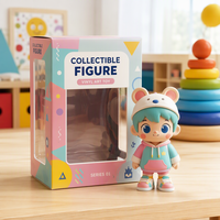 Boîte d'emballage personnalisée pour jouets, boîte pour voitures miniatures avec impression, boîte de jeu avec fenêtre et carton de présentation pour figurines d'action en gros