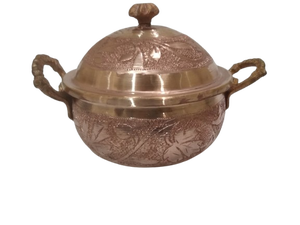 Olla de cocina redonda de diseño admirable con tapa, olla de aluminio de calidad superior a un precio y diseño atractivos. - Product Image 5