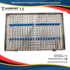 Rhoton 20-Piece <b>Neurosurgery</b> <b>Instruments</b> Set Micro Dissector Expanded Stainless Steel Manual CE Certified Class II - Product Image 3