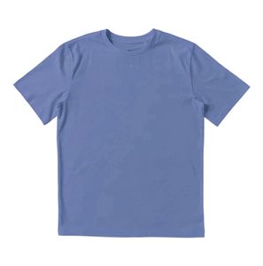 T-shirt de sport uni à col rond pour homme, matière douce, manches courtes, style décontracté - Product Image 4