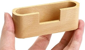 Best Quality Top Selling Durable Quality Half-Round Wood Business Card Holder <b>Stand</b> Available at Low Price from India - Product Image 2