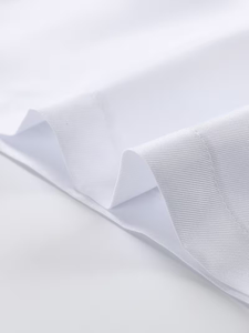 Men and Women Unisex Chef Coat Long Sleeve Chef Jacket Breathable Comfortable Button-Up Closure Kitchen Restaurant Uniform - Product Image 6