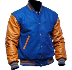 <b>Mens</b> & Womens 100% Wool Canvas Varsity Jacket Custom Embroidered Winter Plus Size Baseball Team inspired - Product Image 4