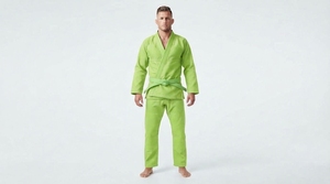 Men Athletic Martial Arts Training Uniform Long Sleeve <b>Jacket</b> And Pants Sportswear - Product Image 5