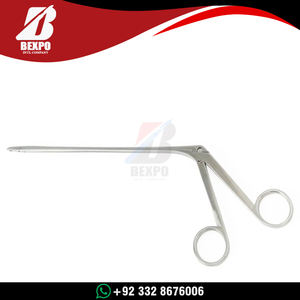 Forceps Nasal Droit Manuel de Haute Qualité à Mâchoires Fenêtrées 4x10mm en Acier Inoxydable Certifié CE, Instrument Chirurgical ORL - Product Image 6