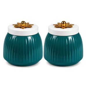 Airtight metal dry fruit jar Decorative <b>storage</b> <b>container</b> with lid <b>Kitchen</b> <b>storage</b> <b>for</b> tea sugar - Product Image 3