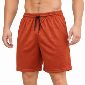 Men Sportswear <b>Mesh</b> Shorts Polyester Training Running Fitness Shorts summer sports shorts for men's - Product Image 1