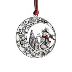 <b>Christmas</b> Hanging Snowman Decor - Festive Winter <b>Ornament</b> for Tree and Home - Product Image 1