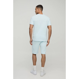 Ensemble T-shirt et short pour homme entièrement personnalisé, style parfait, prix raisonnable, designs uniques, ensemble T-shirt et short pour homme léger - Product Image 5