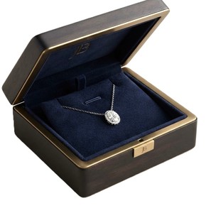Oval & Round Lab Grown Diamond Necklace Solitaire Wedding Pendant IGI Certified 10K 14K 18K Solid Gold Moissanite Chain Pendant - Product Image 3