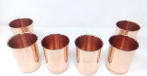 Smart Design Premium Quality Contemporary <b>Copper</b> Glass Tumbler Lightweight Drinking <b>Cup</b> for Business Gifts-Good Gifts Brand Bulk - Product Image 5