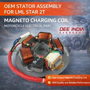 Conjunto de Estator LML Star 2T |   Bobina de Carga para Magneto de Motocicleta |   Pieza de Repuesto Eléctrica OEM C4707475 - Product Image 3