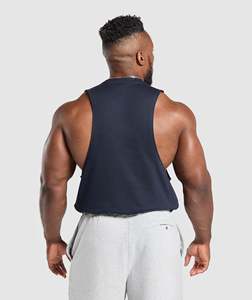 Débardeur de musculation pour hommes à col rond, personnalisable avec logo, vente en gros - Product Image 3