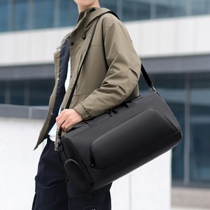 Sac de sport, sac à main de grande capacité, sac de voyage portable, multi-compartiments avec rangement pour chaussures, parfait pour les vacances, la salle de sport - Product Image 5
