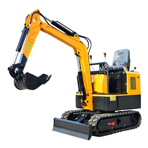 Mini-excavatrice HT12, petite excavatrice sur chenilles, 1,2 tonne, excavatrice hydraulique pour la construction, l'agriculture et l'aménagement paysager - Product Image 3