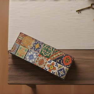 wooden Style Wooden Jewelry Box With Tile Pattern Design Rectangle <b>Storage</b> Box Bedroom living room dining room <b>table</b> <b>storage</b> box - Product Image 1