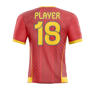 Camiseta de Fútbol Personalizada, Uniforme Deportivo de Poliéster, Camiseta de Equipo con Control de Humedad, Fabricación al por Mayor OEM ODM - Product Image 4