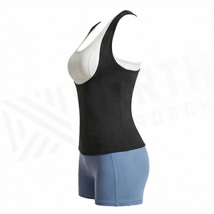 Conjunto de Yoga de 2 Piezas North Approach, Cierre Frontal Completo, Color Negro Sólido, Absorbe el Sudor, Ropa Deportiva para Mujer - Product Image 3