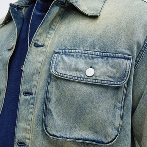 Wholesale <b>Denim</b> <b>Jacket</b> Men's Slim Fit new Style Boys <b>Denim</b> <b>Jackets</b> and Coats for Sale High Quality Demin <b>Jacket</b> for Men - Product Image 6