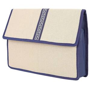 Sustainable Jute <b>File</b> Bag – Biodegradable Natural Fiber Office <b>File</b> Organizer for Corporate Use - Product Image 3