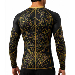 2026 Long Sleeve Rash Guard for Men Lightweight <b>Compression</b> <b>Shirt</b> with Moisture Wicking Stretch Fabric - Product Image 5