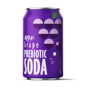 High Quality 330ml Strawberry Lemon Prebiotic Soda Drink OEM ODM Fruity Flavor <b>Beverage</b> Vietnam Company Rita Manufacturer Low MO - Product Image 3