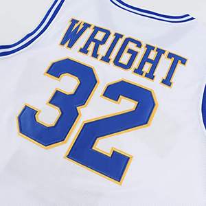 Maillot de basket-ball professionnel respirant, antibactérien, à séchage rapide, pour un jeu de haut niveau, sans manches, col rond, tissu durable - Product Image 4