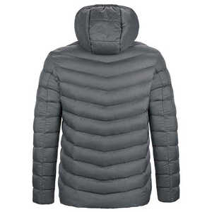 Trending New Arrival <b>Cheap</b> Price High Quality Men Hooded Canvas <b>Puffer</b> Winter <b>Jacket</b> Breathable Cotton Lining Lightweight Front - Product Image 2