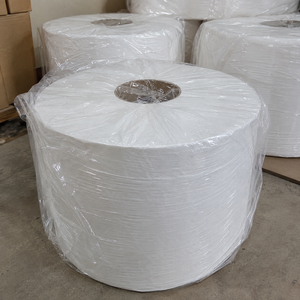 Papier absorbant doux en fibres blanches pures, rouleau jumbo pour l'hygiène industrielle, approvisionnement en vrac, exportation mondiale, stock disponible - Product Image 1