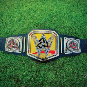 Ceinture de championnat de lutte indiscutée W-W-E personnalisée 4 mm |   Ceinture personnalisée avec logo pour événements et collectionneurs |   C-O-D-Y R-H-O-D-E-S - Product Image 3
