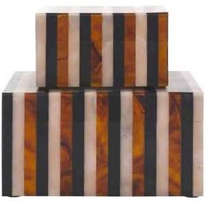 ชุดเครื่องใช้บนโต๊ะอาหารและกล่องใส่เครื่องประดับ/ผลไม้อบแห้งทำมือคุณภาพสูง ลายฝังกระดูกธรรมชาติ สองชั้น ขายส่ง - Product Image 1