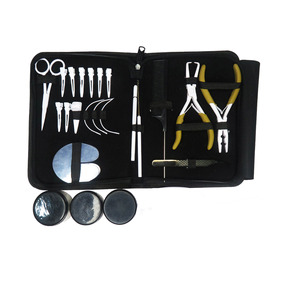 Nouveauté CLASTY INSTRUMENTS Kit de pinces à extensions de cheveux en acier inoxydable au design personnalisé, fabricant d'origine, outils réutilisables - Product Image 1