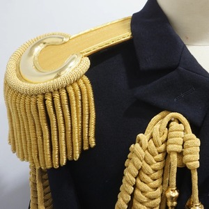Insignias Hamza, Epaulettes de Emperador Francés, Placa de Hombro Dorada y Plateada, Uniforme Ceremonial, Estilo Teatral, Equipo de Defensa Personal - Product Image 1