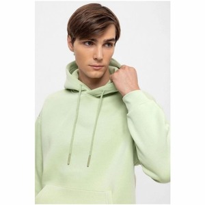 Ensemble de survêtement pour homme en coton 100% à deux pièces, couleur unie, décontracté et tendance, prix de gros, nouvelle arrivée, hiver, à capuche - Product Image 4