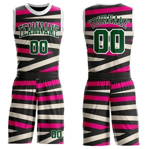 Uniforme de Baloncesto Transpirable Estampado de Primera Calidad, 100% Poliéster, Tela Suave, Ajuste Cómodo, Unisex - Product Image 1