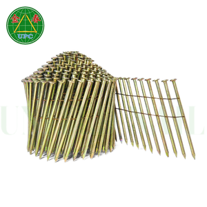 Clavos Industriales de Acero de Alta Calidad de 2.75 Pulgadas Resistentes al Óxido con Cabeza Recubierta de Cromato Amarillo - Product Image 4