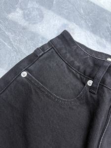 Jeans pour hommes de style streetwear, design personnalisé, respirants, coupe droite, jeans délavés, denim de haute qualité, pantalons en jean - Product Image 4