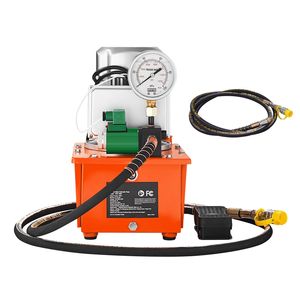 Pompa Idraulica Elettrica 750W 110V con Valvola Solenoide a Singola Azione, Capacità 10000 PSI, 488 In3/8L - Categoria Prodotti Pompe Idrauliche - Product Image 1
